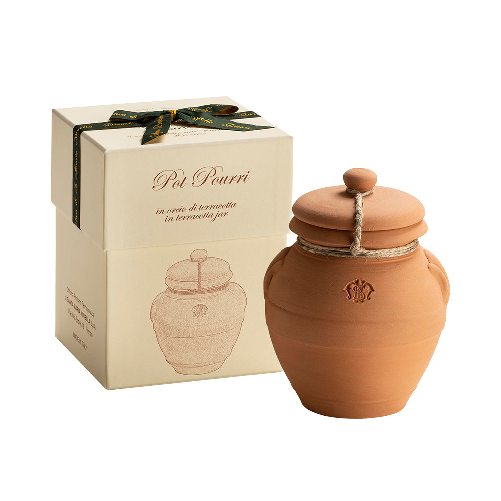 Pot Pourri in Terracotta Jar – C.O. Bigelow