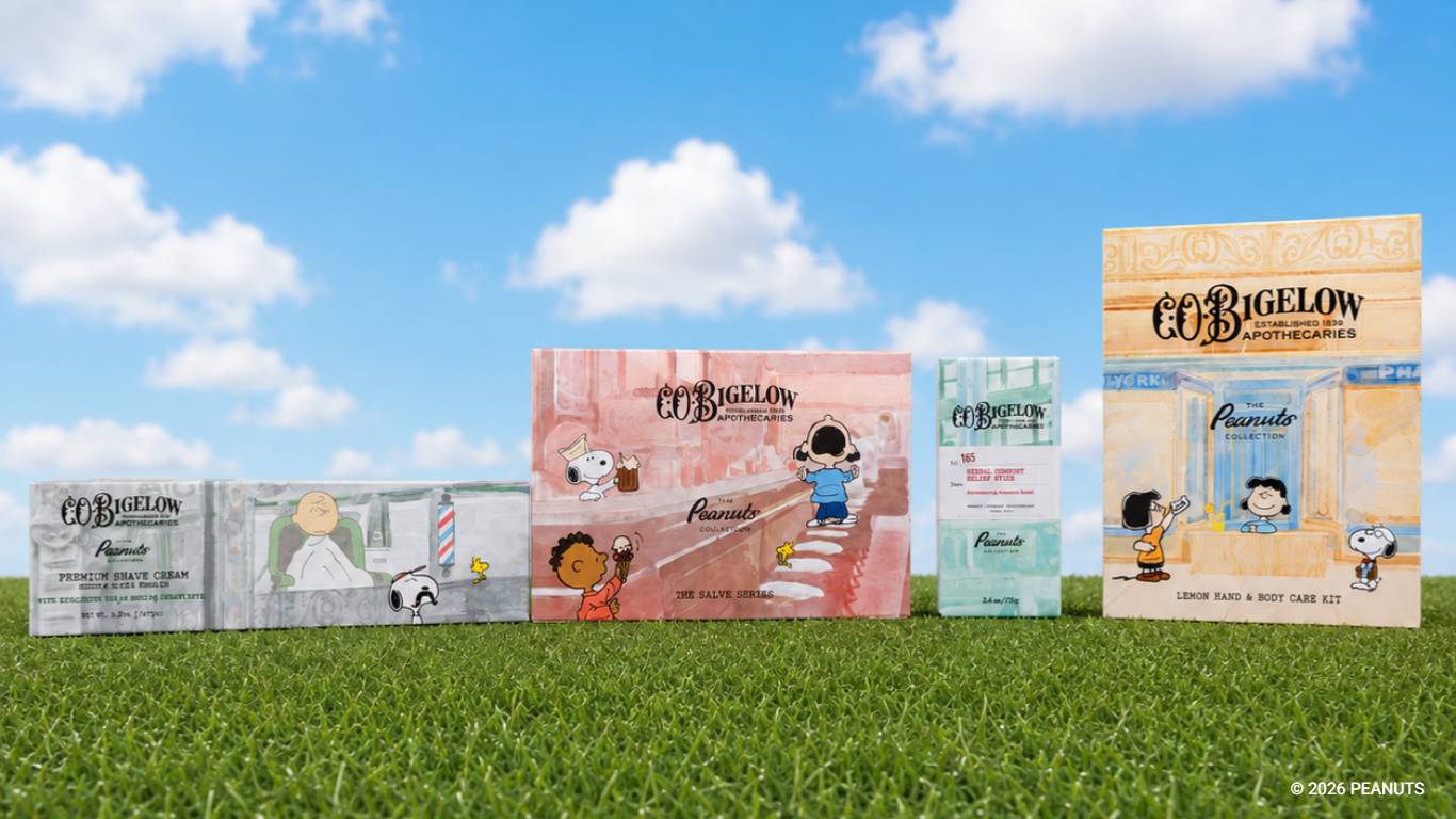 C.O. Bigelow x Peanuts®: An Iconic Collaboration Decades in the Making