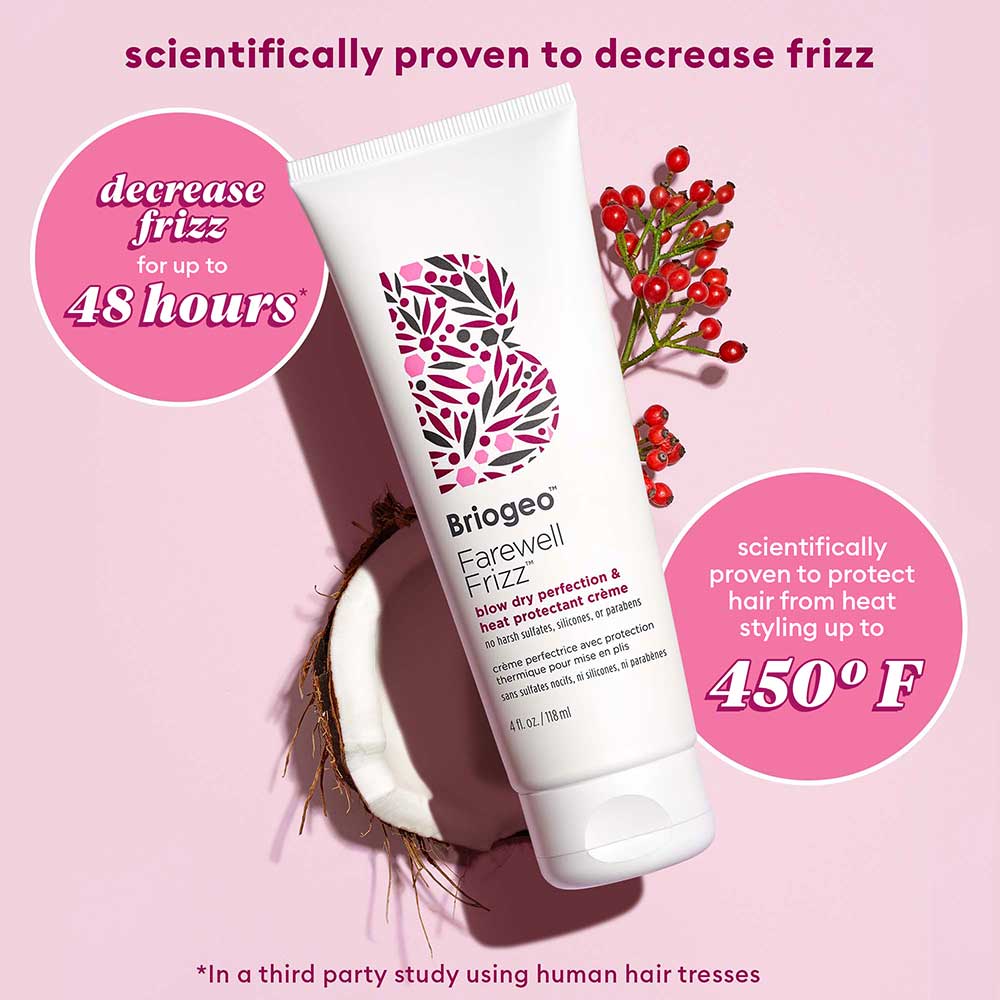 Farewell Frizz Blow Dry Perfection Heat Protectant Cream