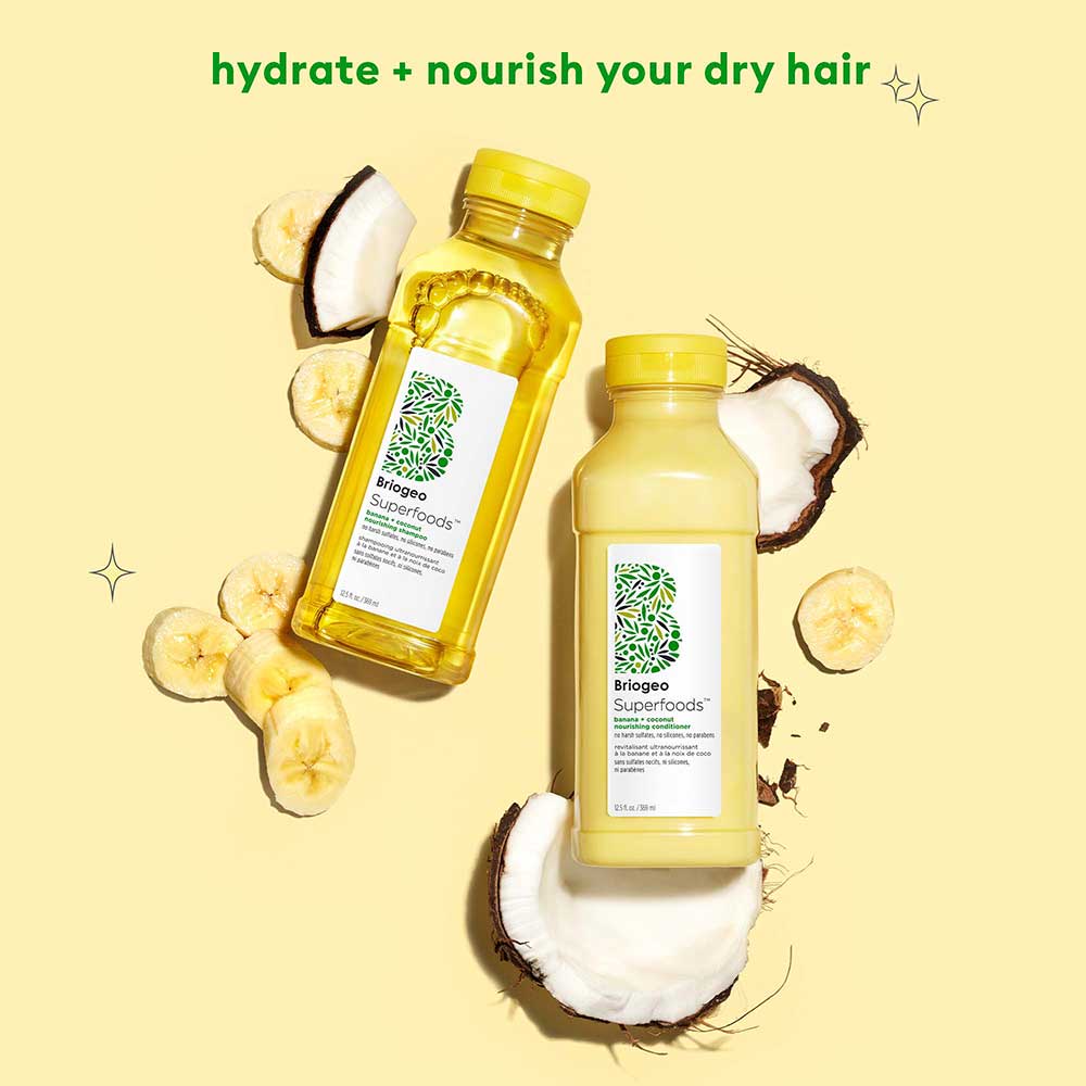 Superfoods Banana + Coconut Nourishing Shampoo