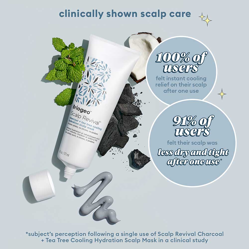 Scalp Revival Charcoal + Tea Tree Cooling Hydration Scalp Mask