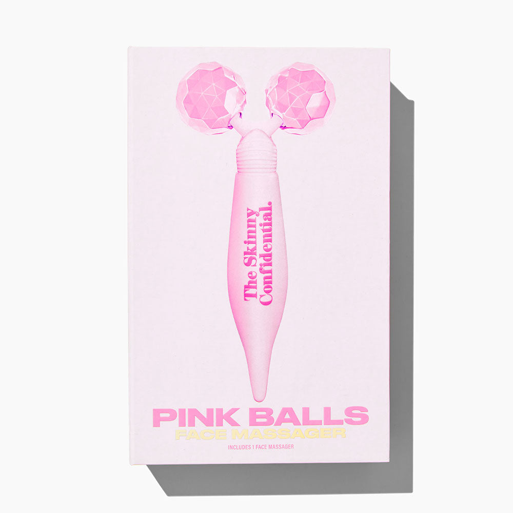 Pink Balls Facial Massager