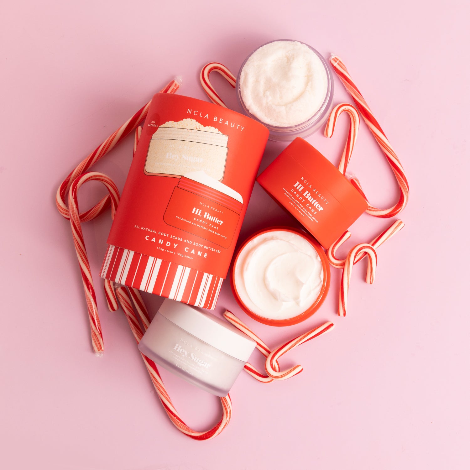 Candy Cane Body Care Set