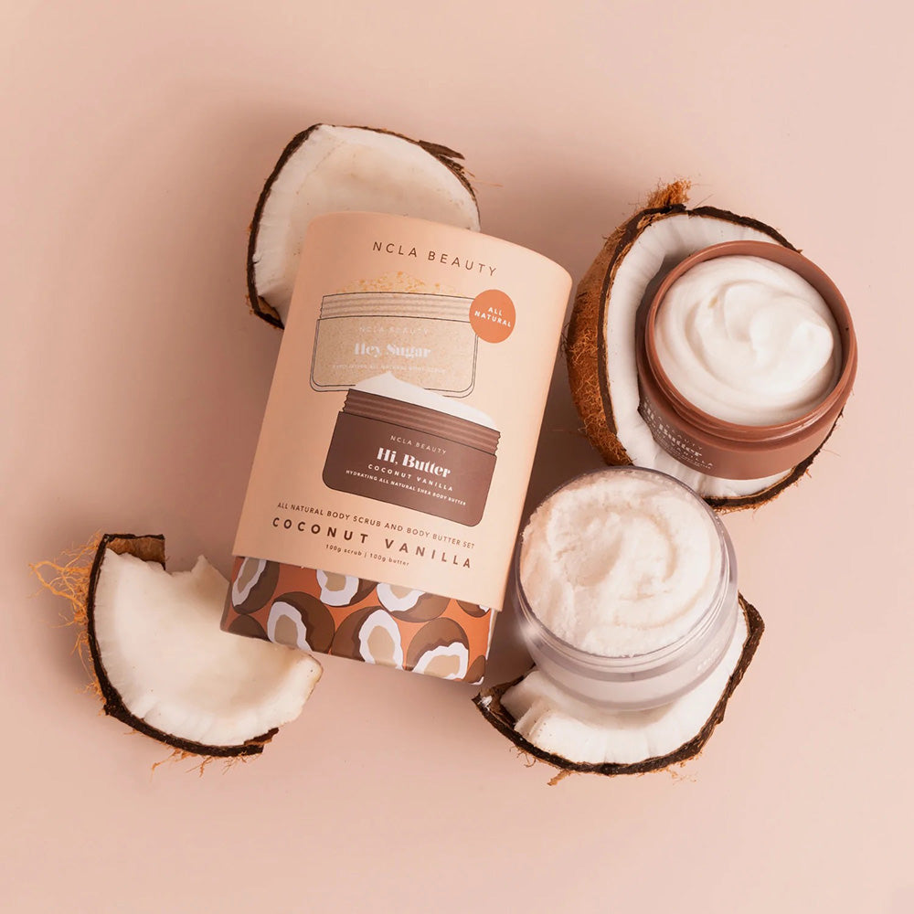 Coconut Vanilla Body Care Set