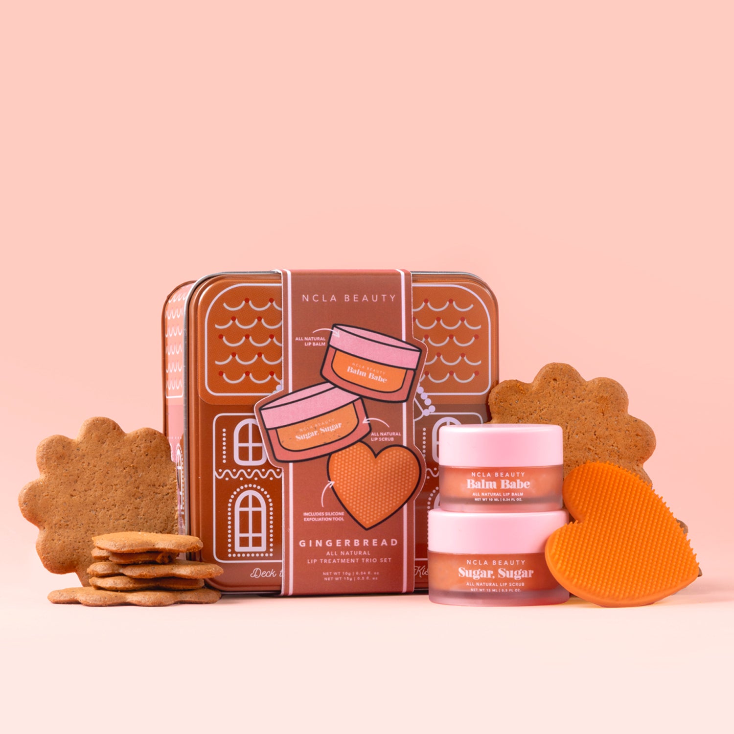 Gingerbread Lip Lip Care Duo + Lip Scrubber