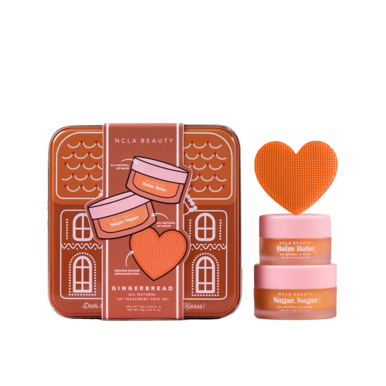 Gingerbread Lip Lip Care Duo + Lip Scrubber