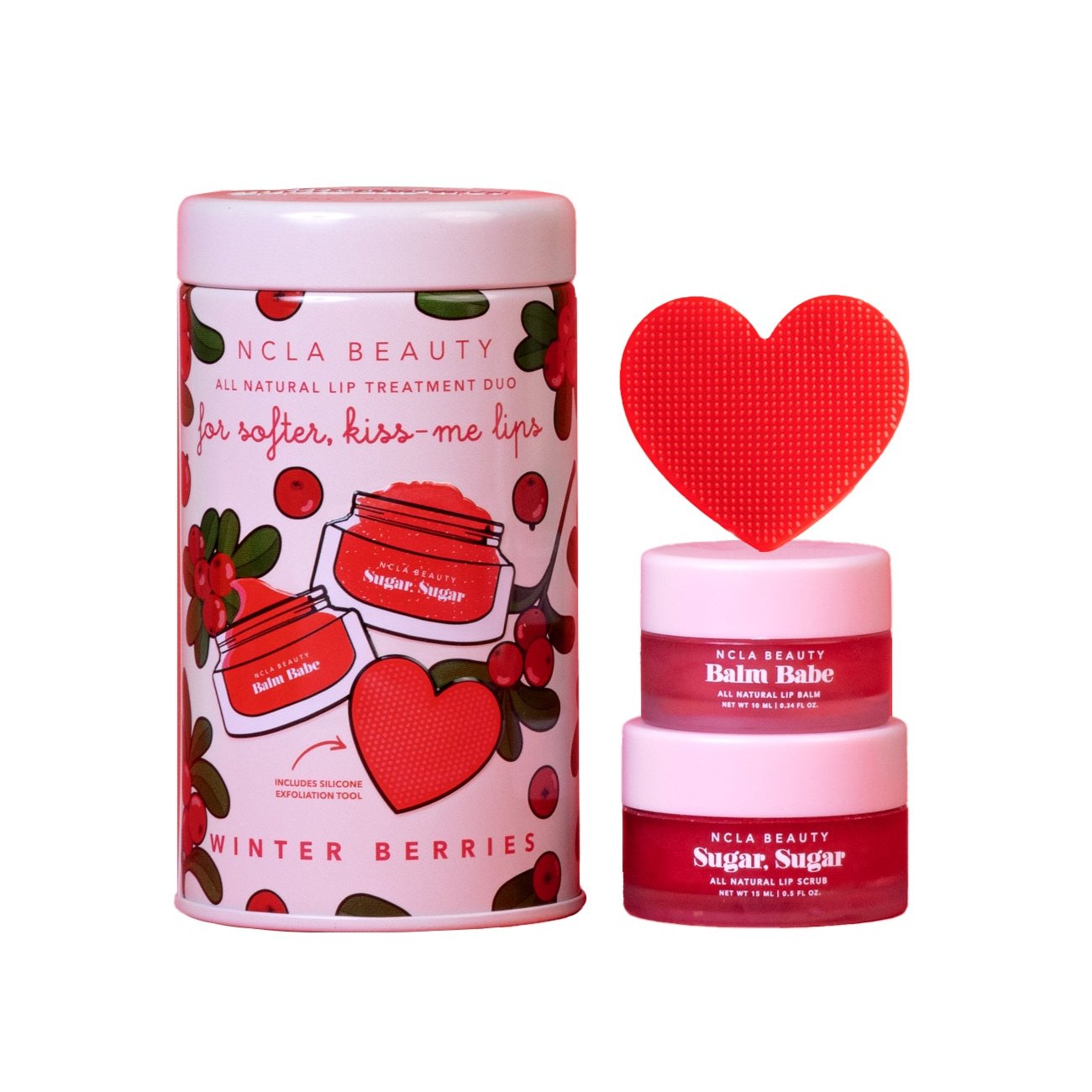 Winter Berries Lip Care Duo + Lip Scrubber