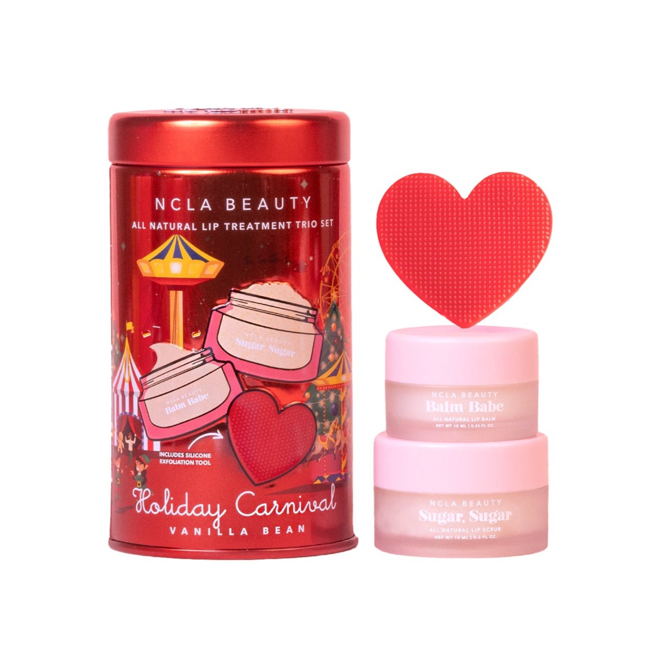 Holiday Carnival Lip Care Duo + Lip Scrubber