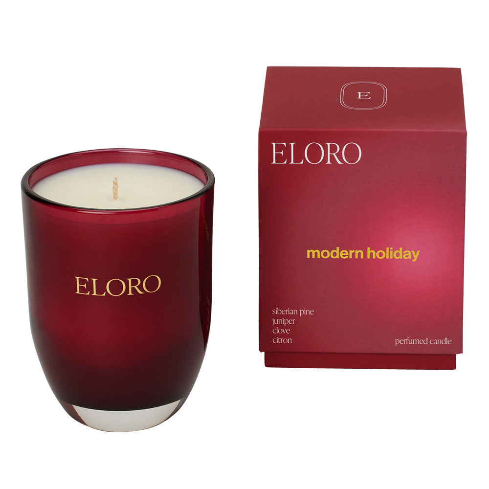 Modern Holiday Scented Candle