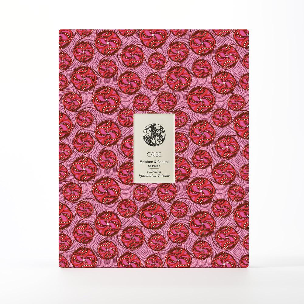 Red patterned gift box 