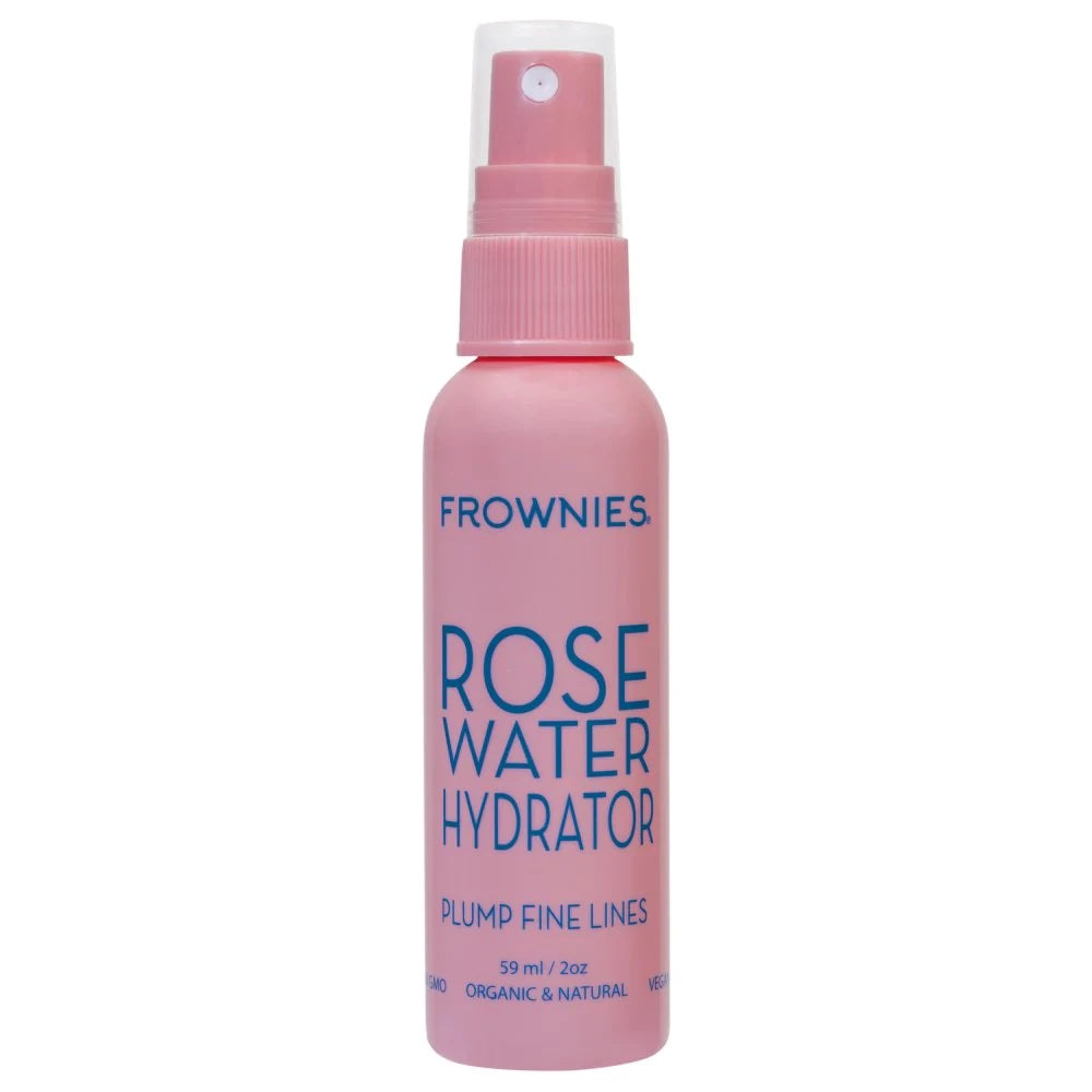 frownies rose water hydrator spray 