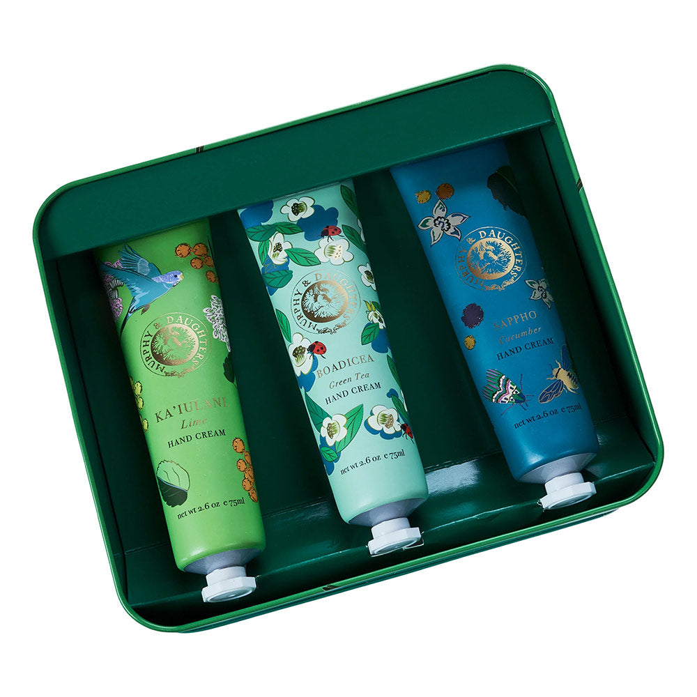 Hand Cream Tin Gift Set - Lime