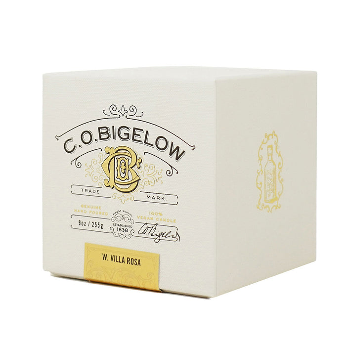 Iconic Collection West Village Rose (W. Villa Rosa) Candle C.O. Bigelow