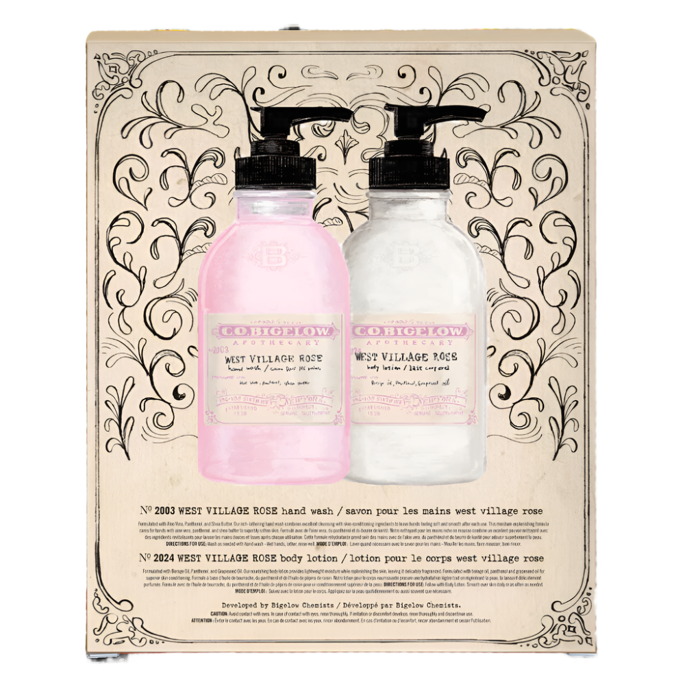 Iconic Collection - West Village Rose Body Lotion & Hand Wash Set