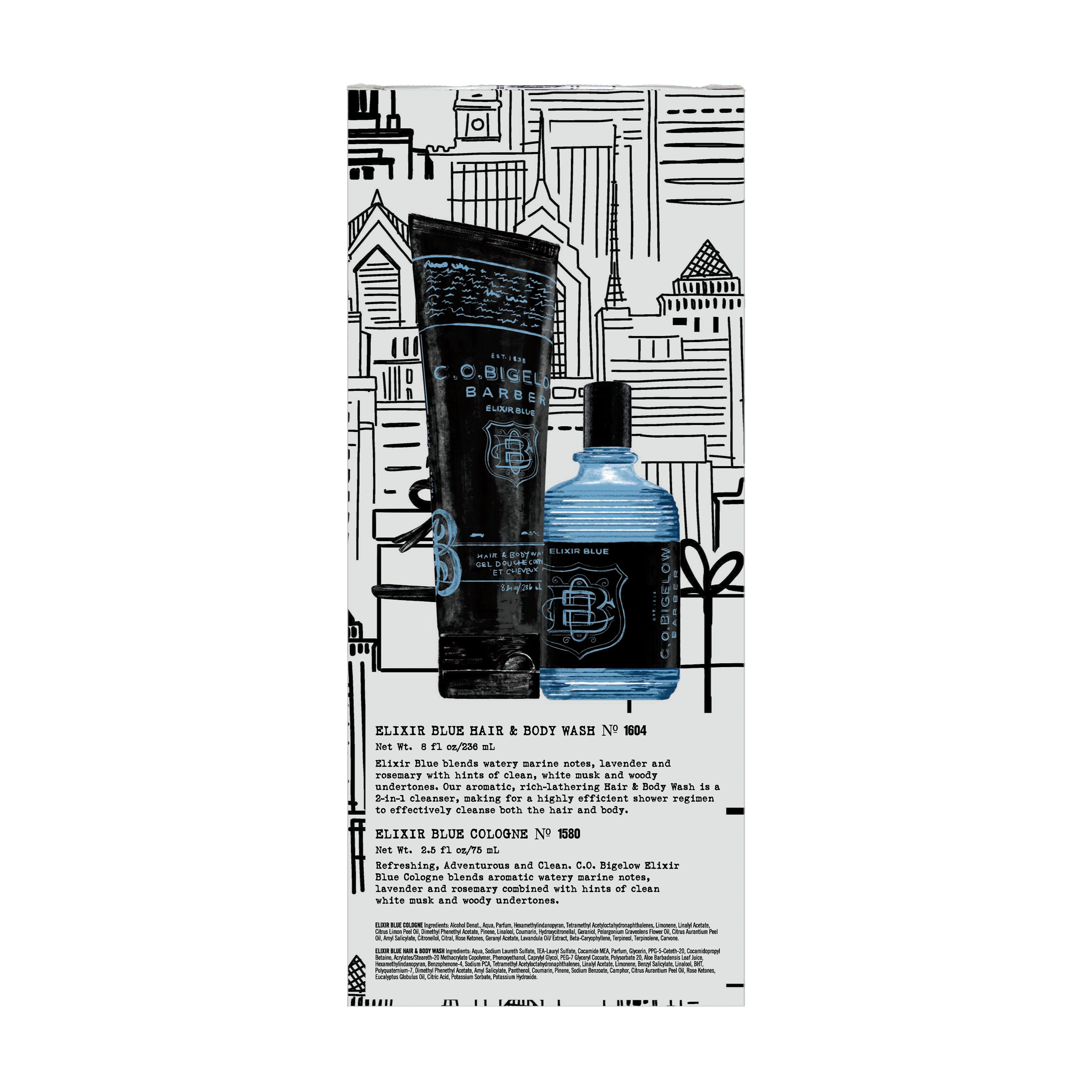 Elixir Blue Duo - Apothecary Box