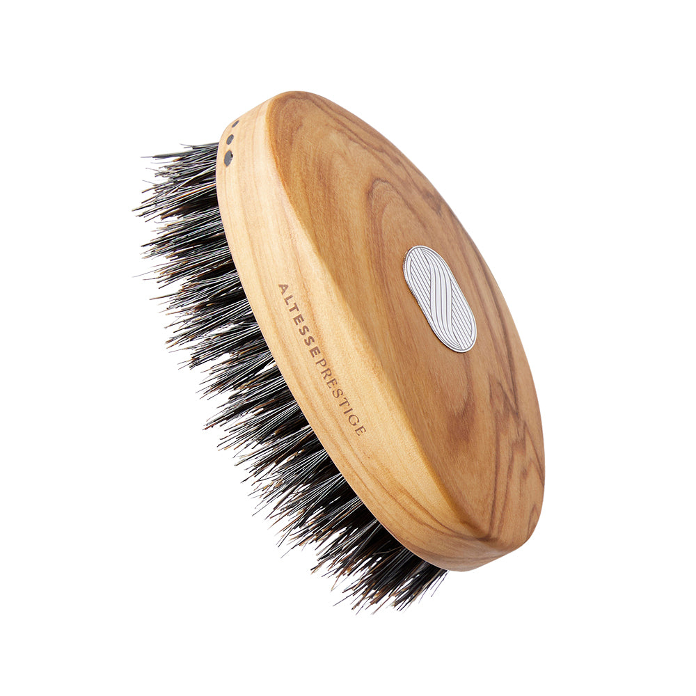 PRESTIGE Handmade Hair & Beard Brush - All Hair Types