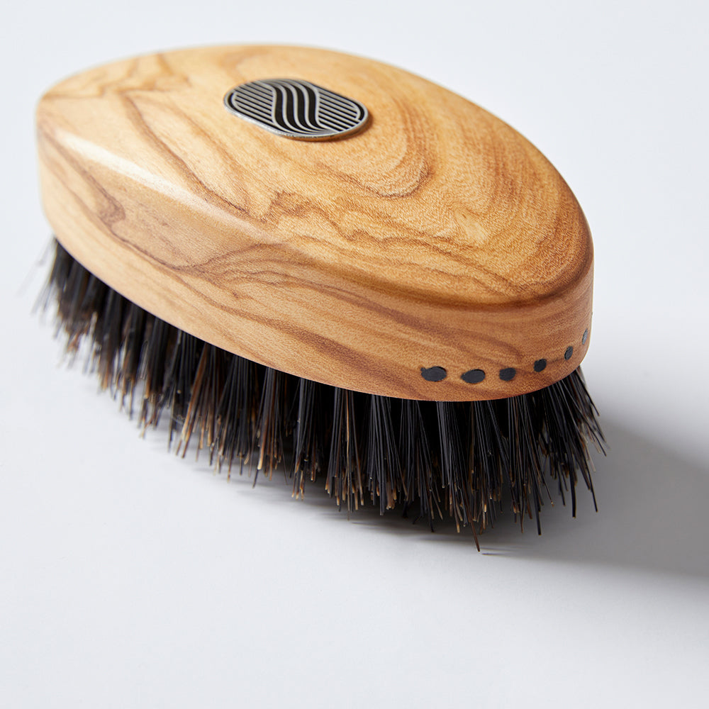 PRESTIGE Handmade Hair & Beard Brush - All Hair Types