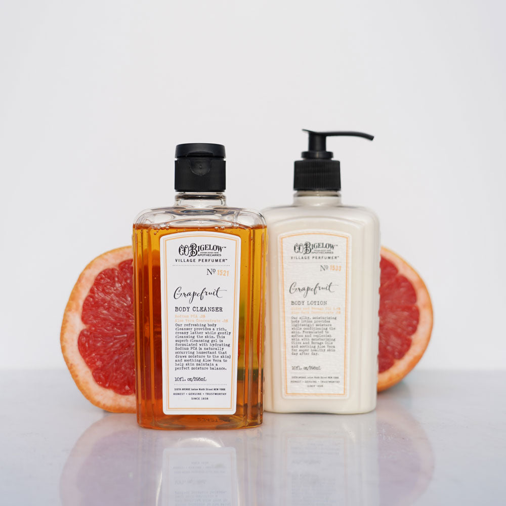 Village Perfumer - Grapefruit Body Care Duo - Apothecary Box