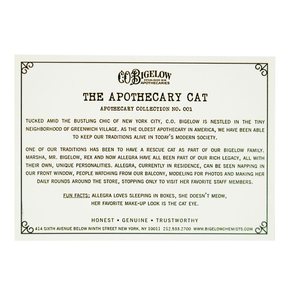 Joy To The World - The Apothecary Cat Ornament