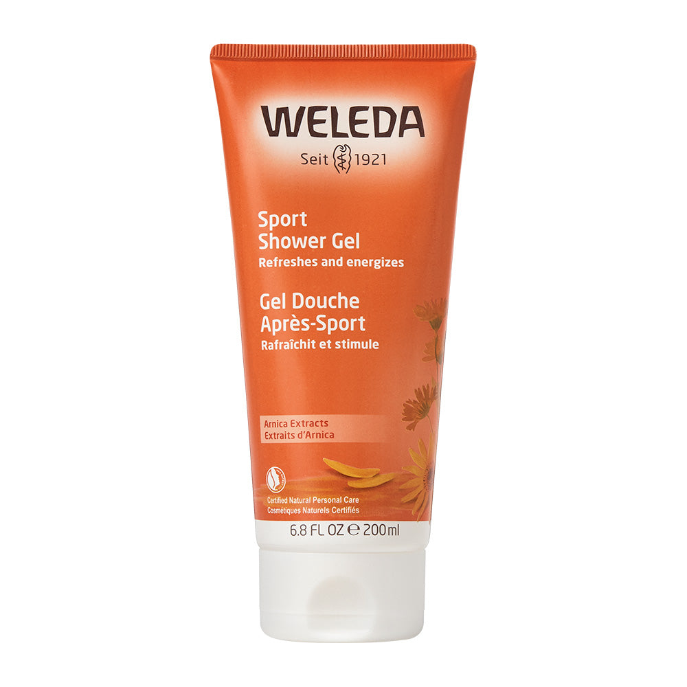 weleda arnica sports shower gel 6.8oz