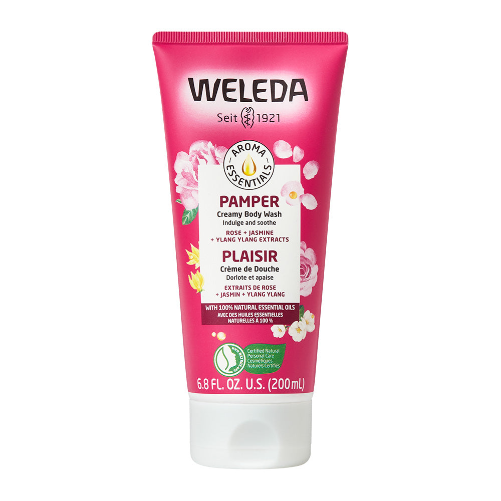 weleda paper body wash 