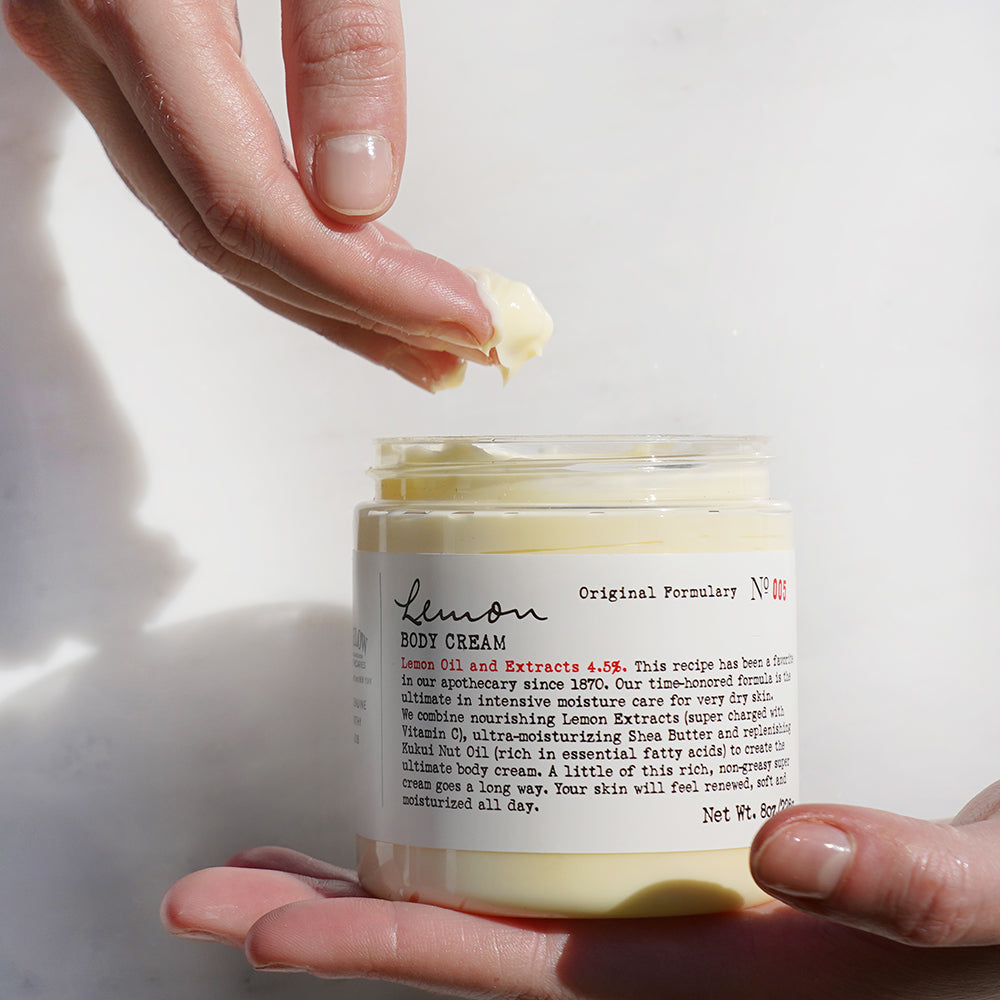 Lemon Body Cream No. 005 - 8 oz – C.O. Bigelow