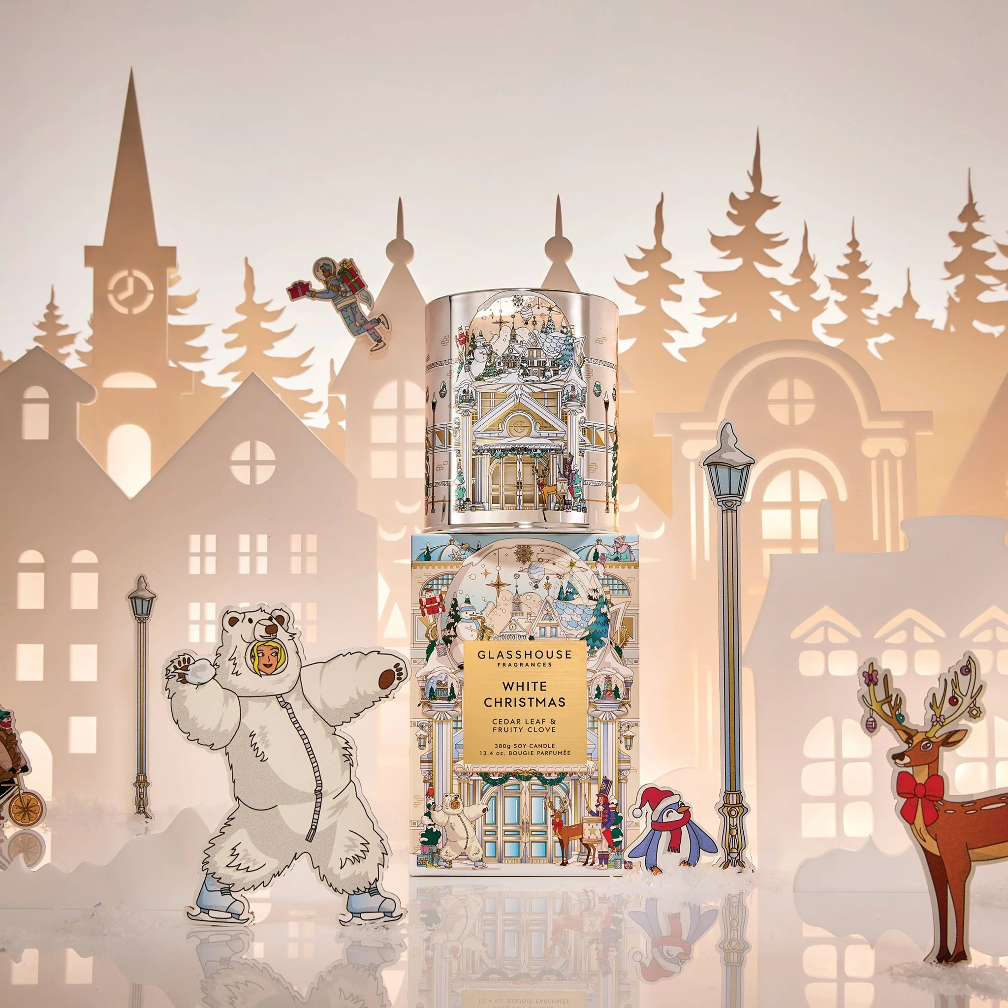 Soy Votive Candle - White Christmas