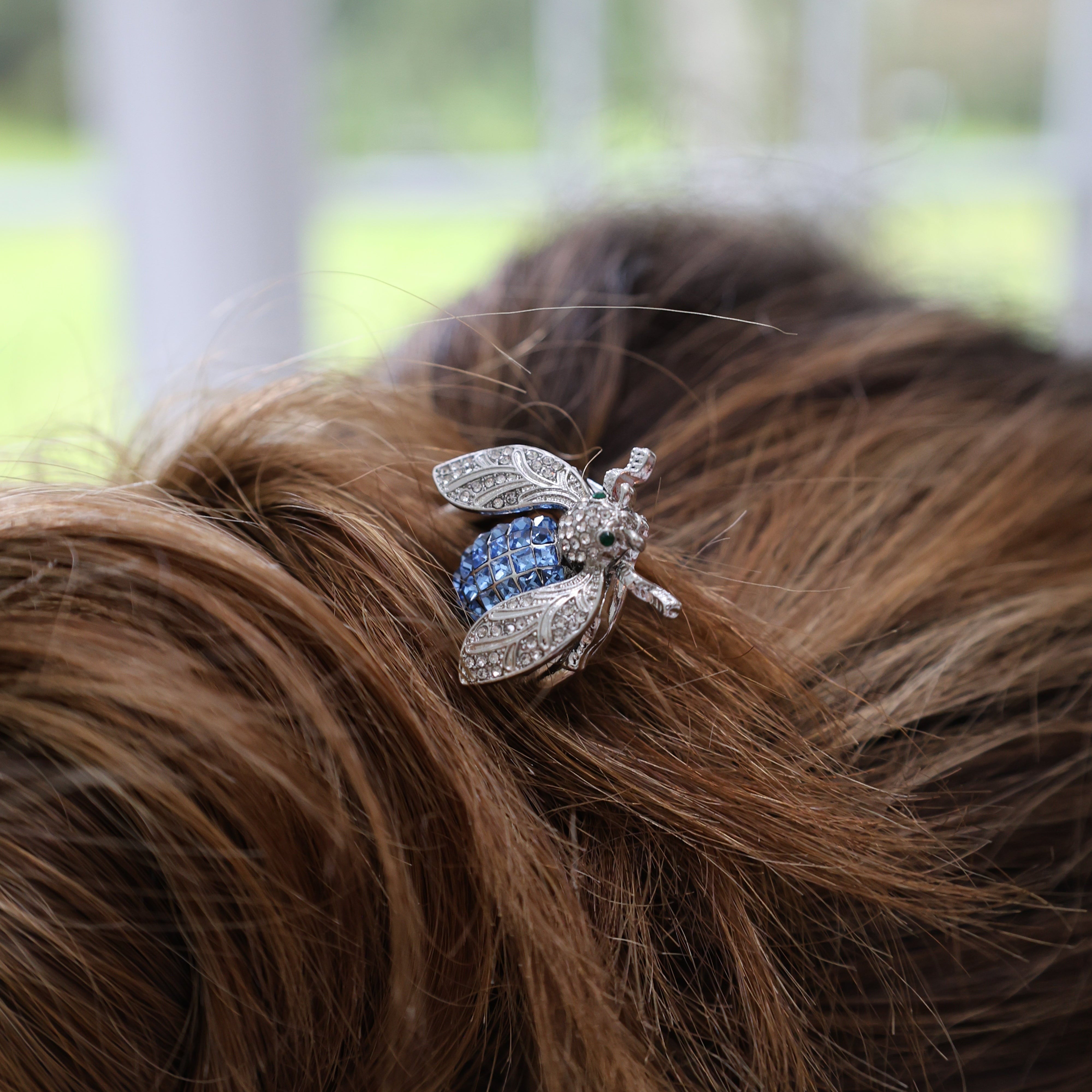 Sparkle Bee Hairpin - Large