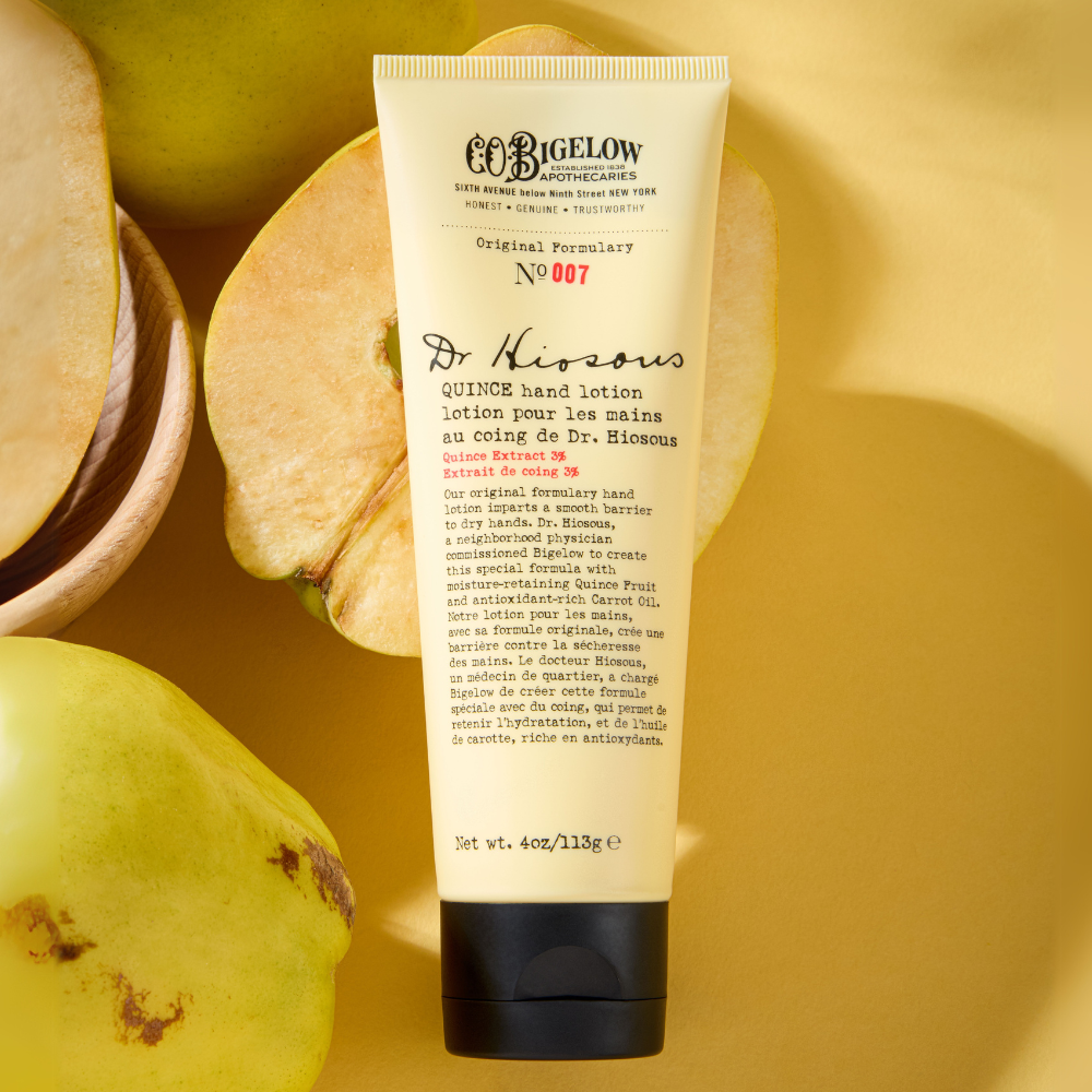 Dr. Hiosous Quince Hand Lotion No. 007 - 4 oz – C.O. Bigelow Dr. Hiosous Quince Hand Lotion No. 007 - 4 oz – C.O. Bigelow