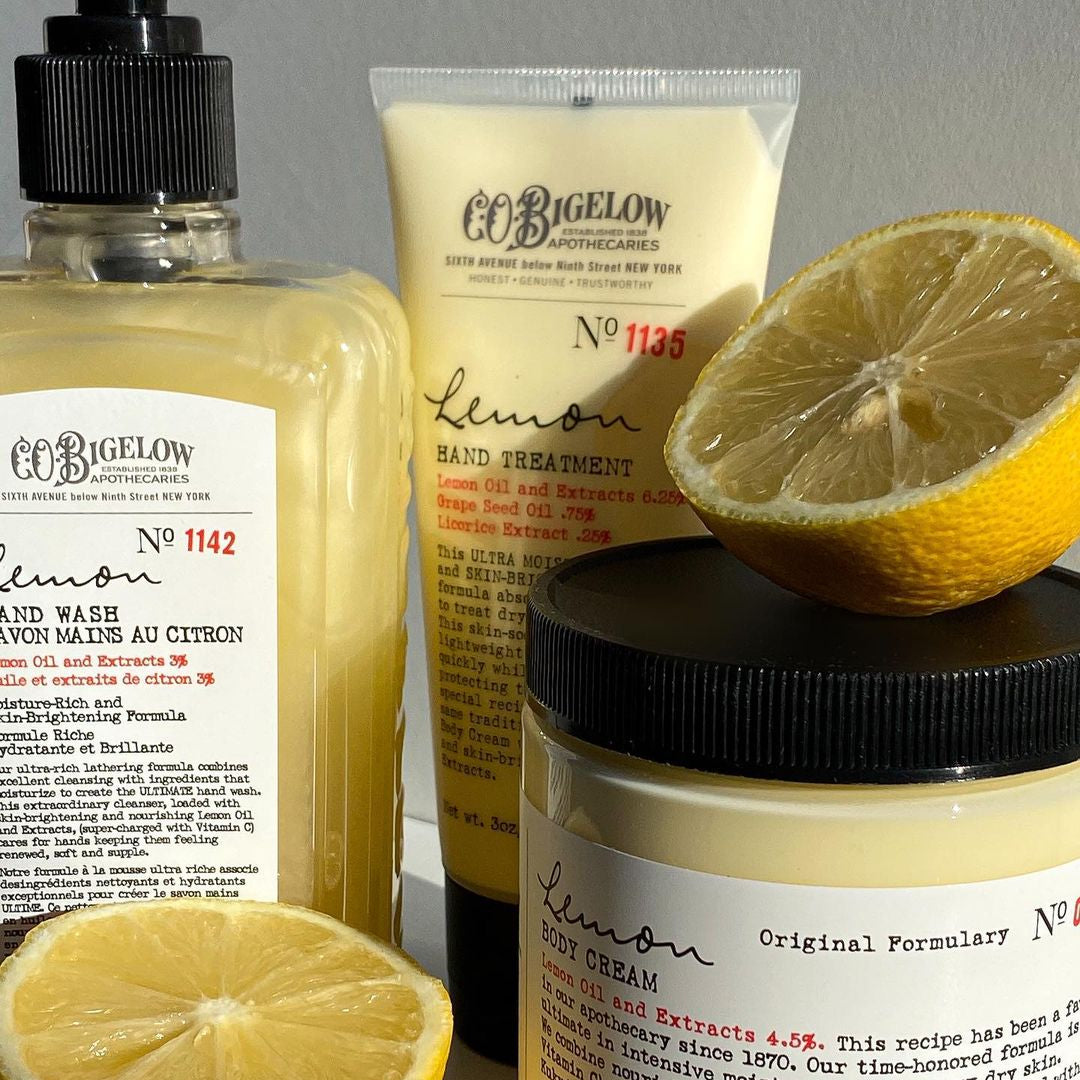 Lemon Bath & Body Care - Apothecary Box – C.O. Bigelow