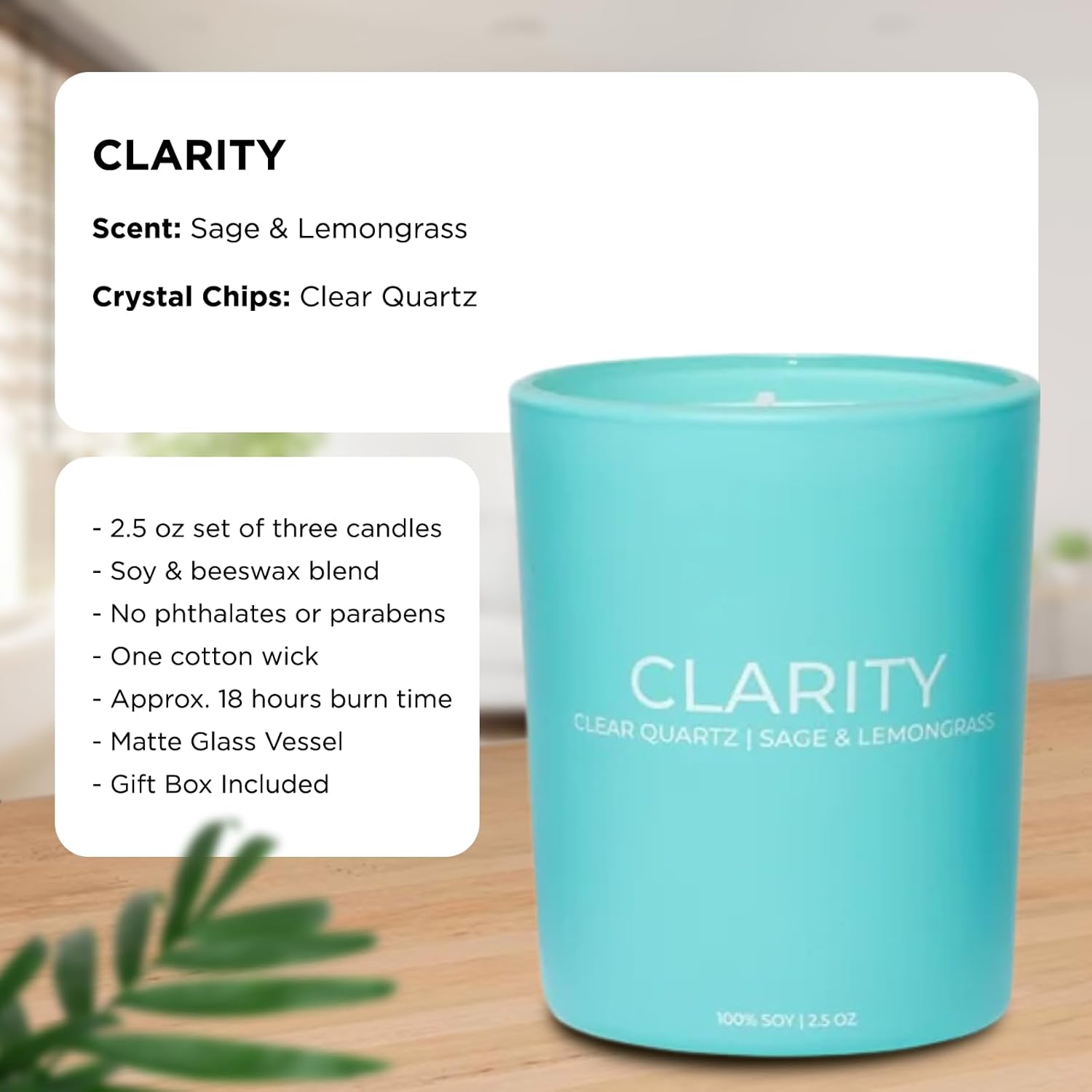 Chill Vibes Crystal Manifestation Votive Set