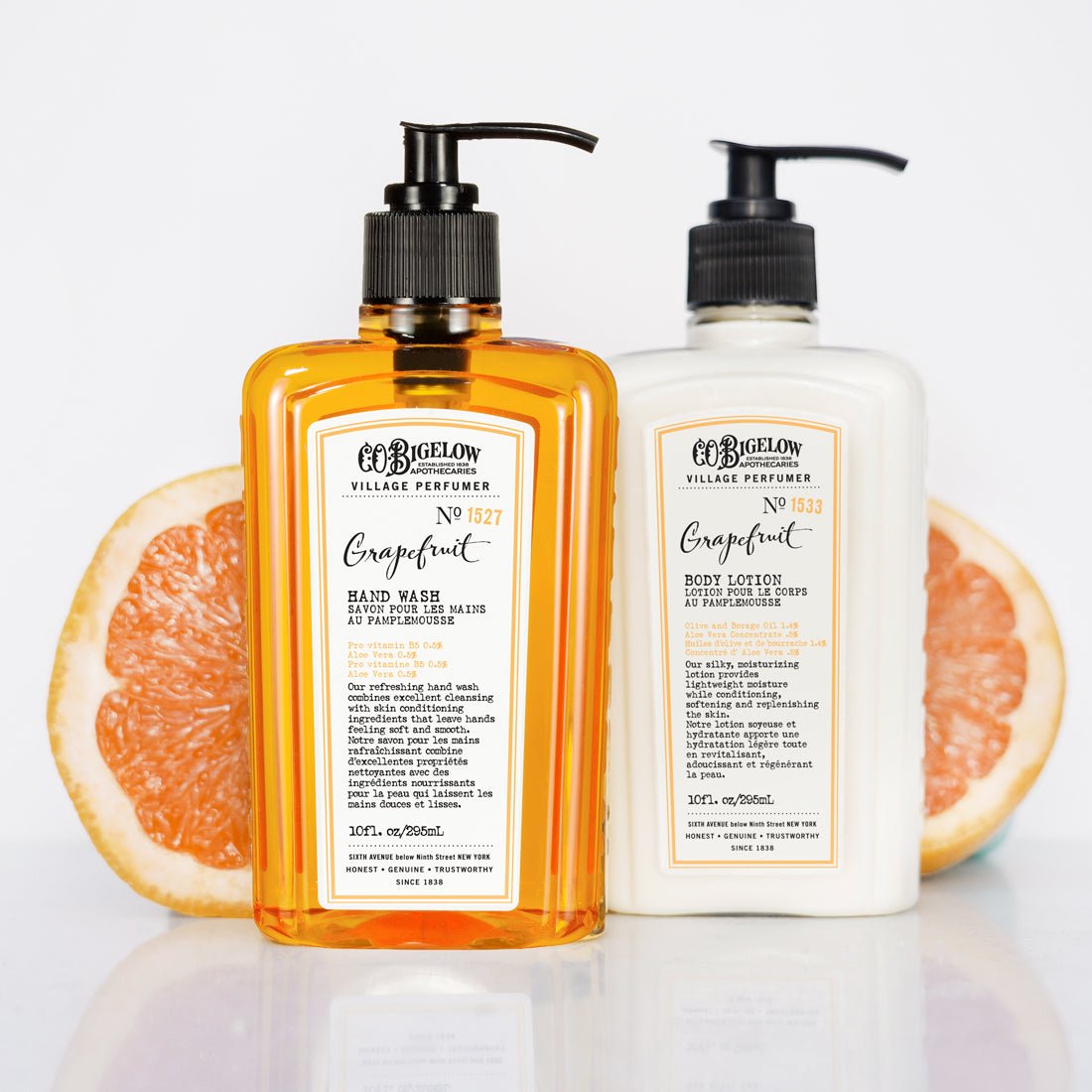 Village Perfumer - Grapefruit Hand Care Duo - Apothecary Box