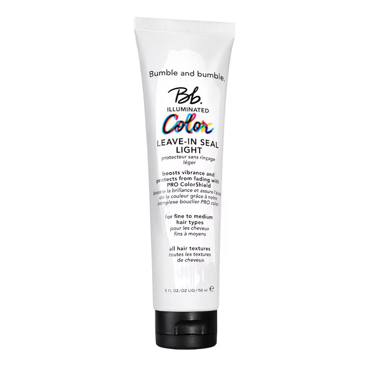 Bumble and bumble Illuminated Color Leave-In Seal Light tube on a white background