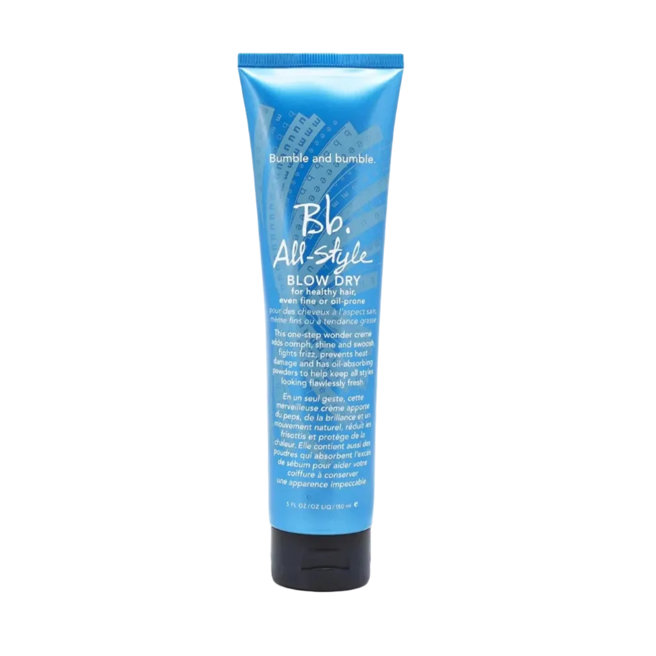 Bumble and bumble All-Style Blow Dry cream tube on a white background