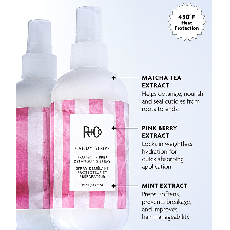 Candy Stripe Protect + Prep Detangling Spray