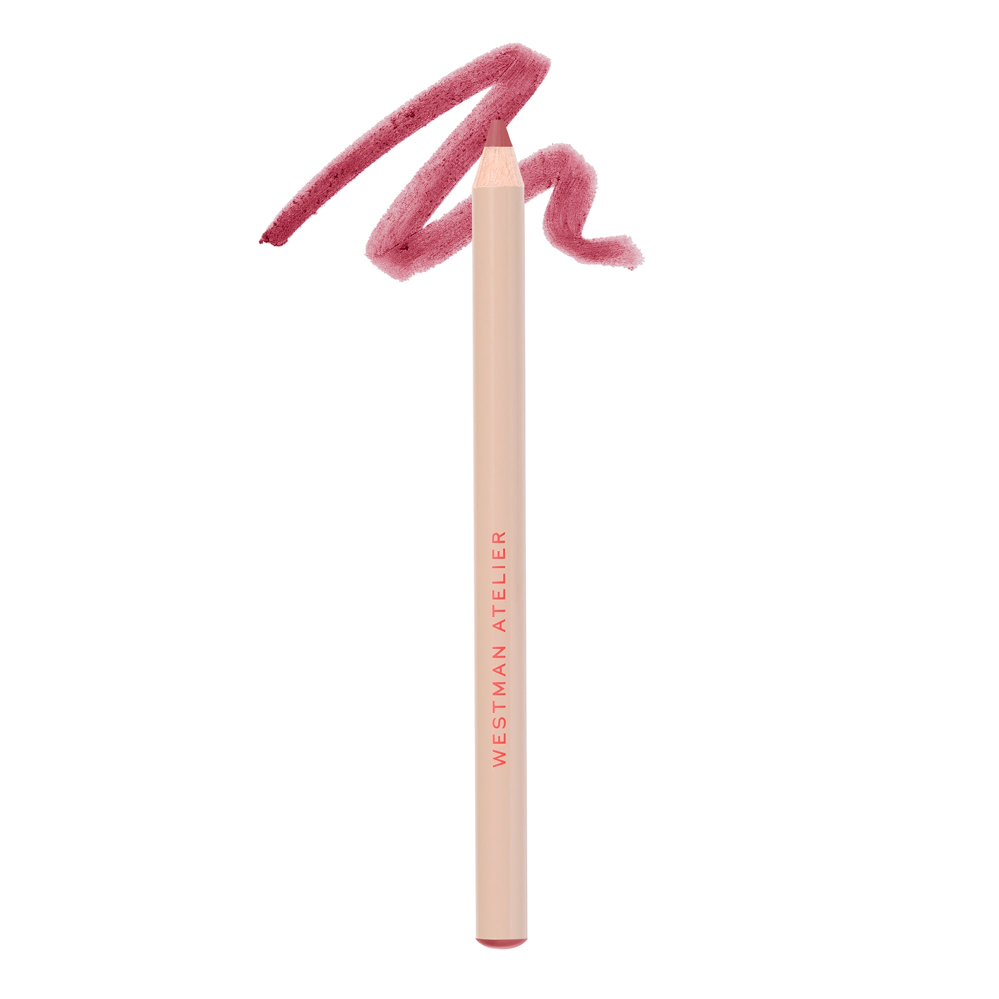 Westman Atelier Je Reve Lip Liner and swatch.