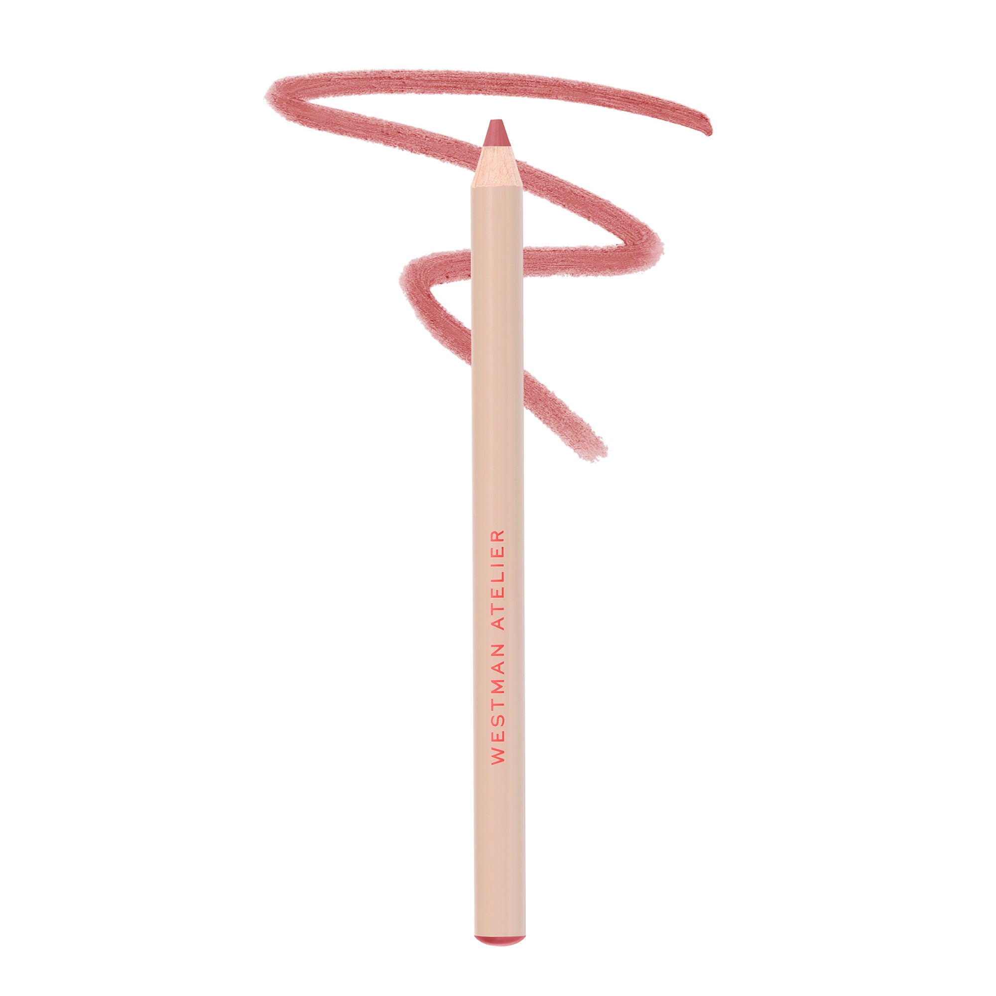 Westman Atelier Petal Lip Liner and swatch