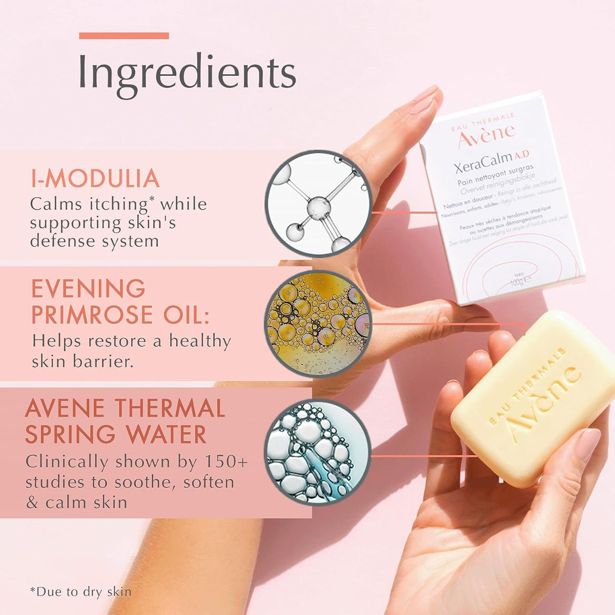 XeraCalm A.D Ultra-Rich Cleansing Bar