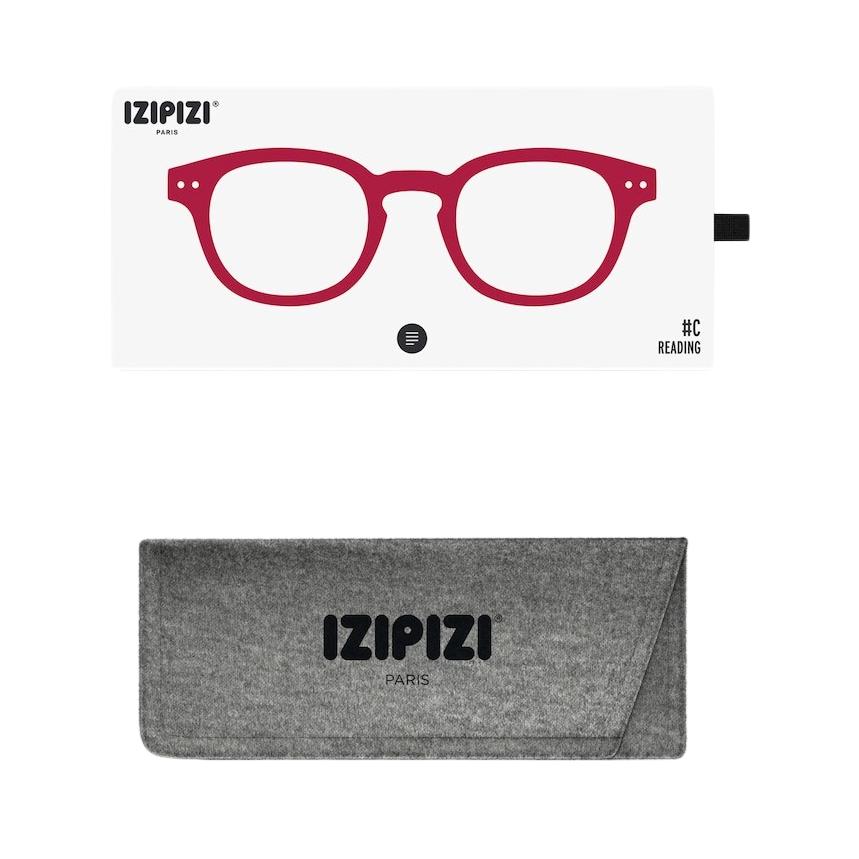 Reading Glasses -  # C - Cherry Red
