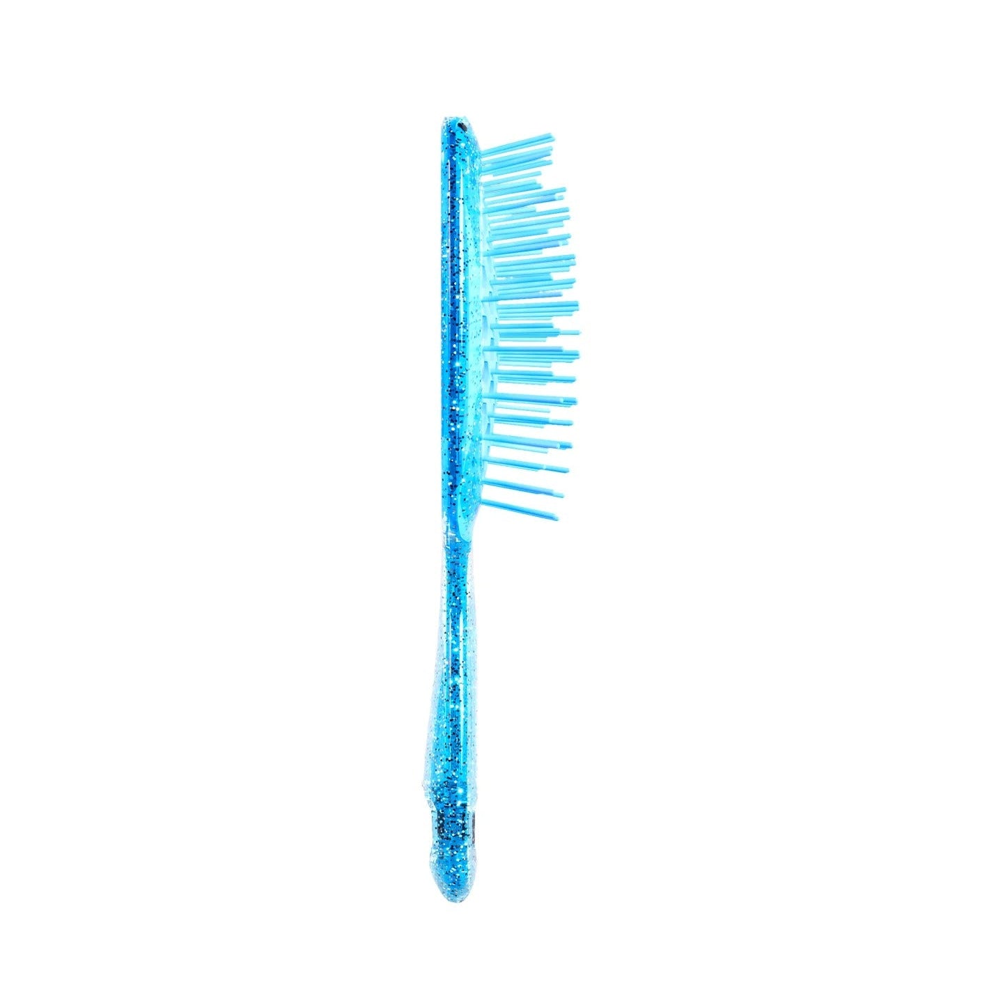 Blue comb on a white background
