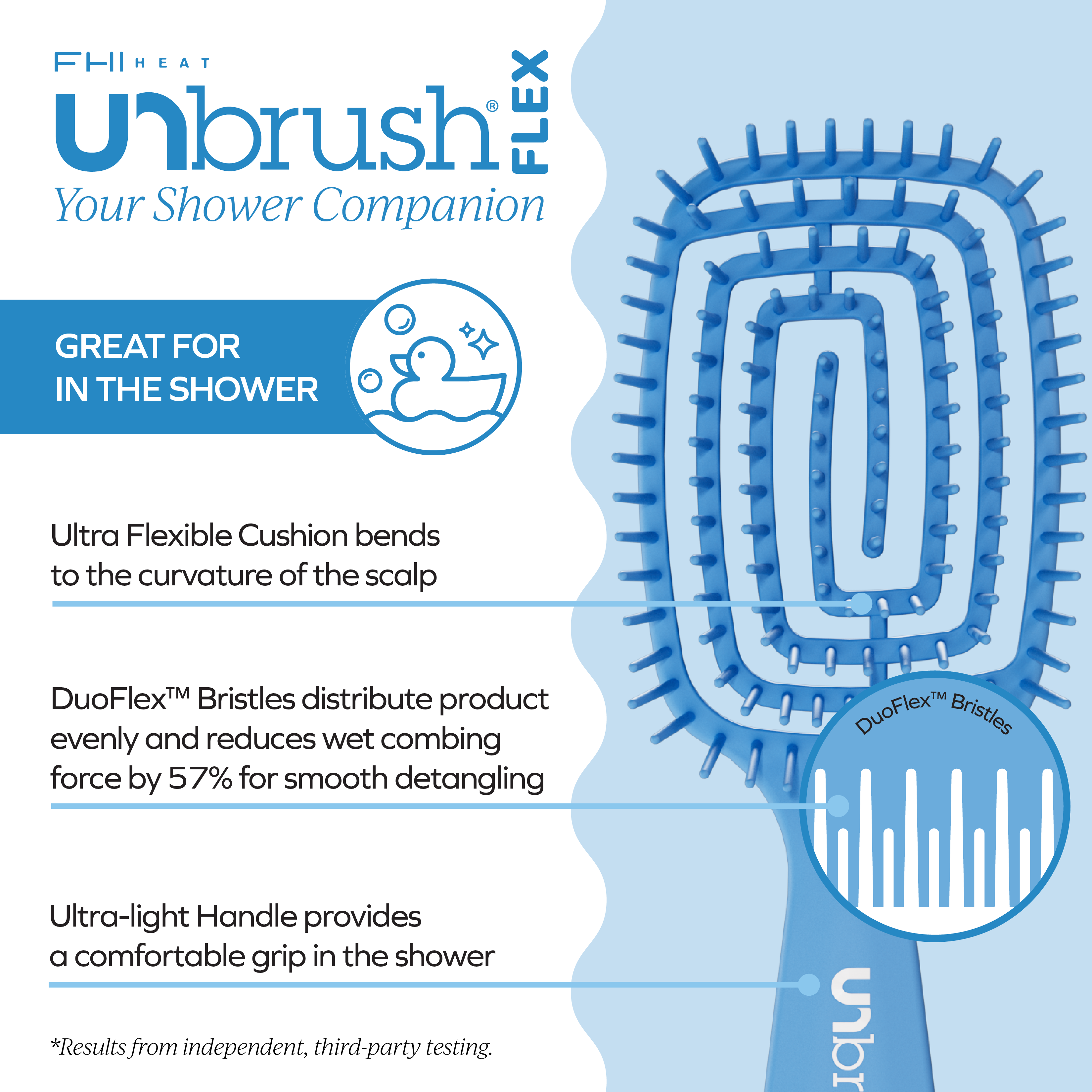 UNbrush Detangling - Flex Blue
