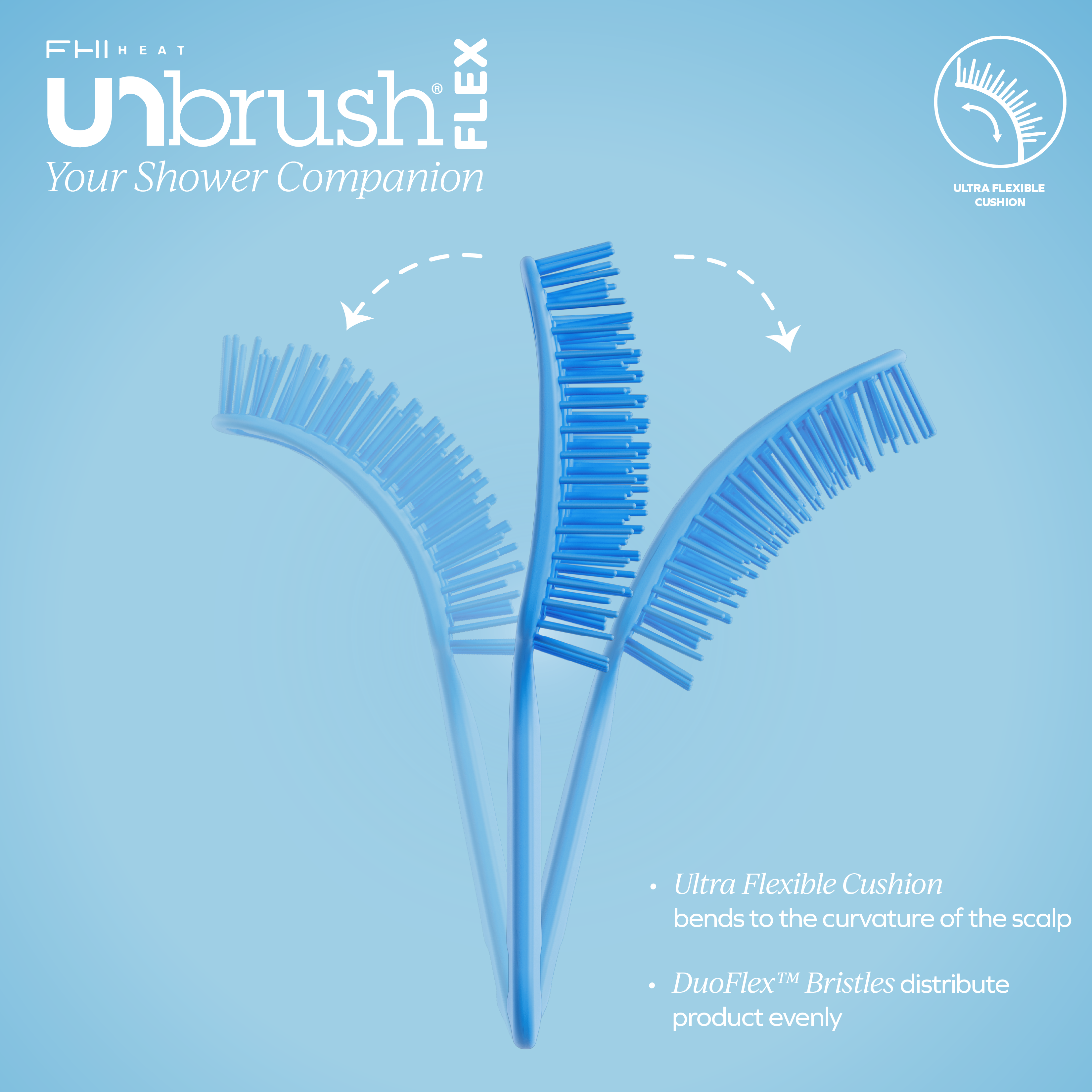 UNbrush Detangling - Flex Blue