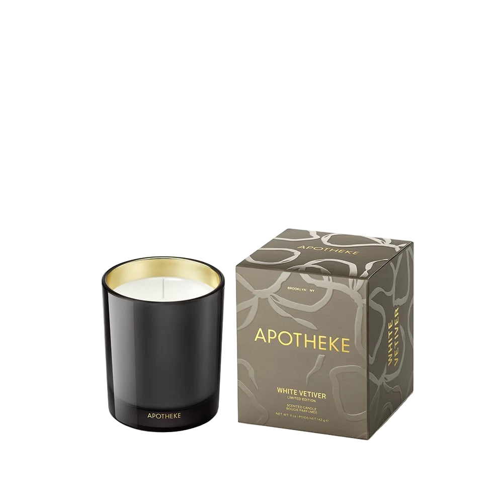 White Vetiver Limited-Edition Petite Candle on a white background.