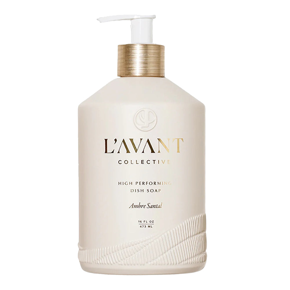 L'Avant Collective dish soap bottle on a white background