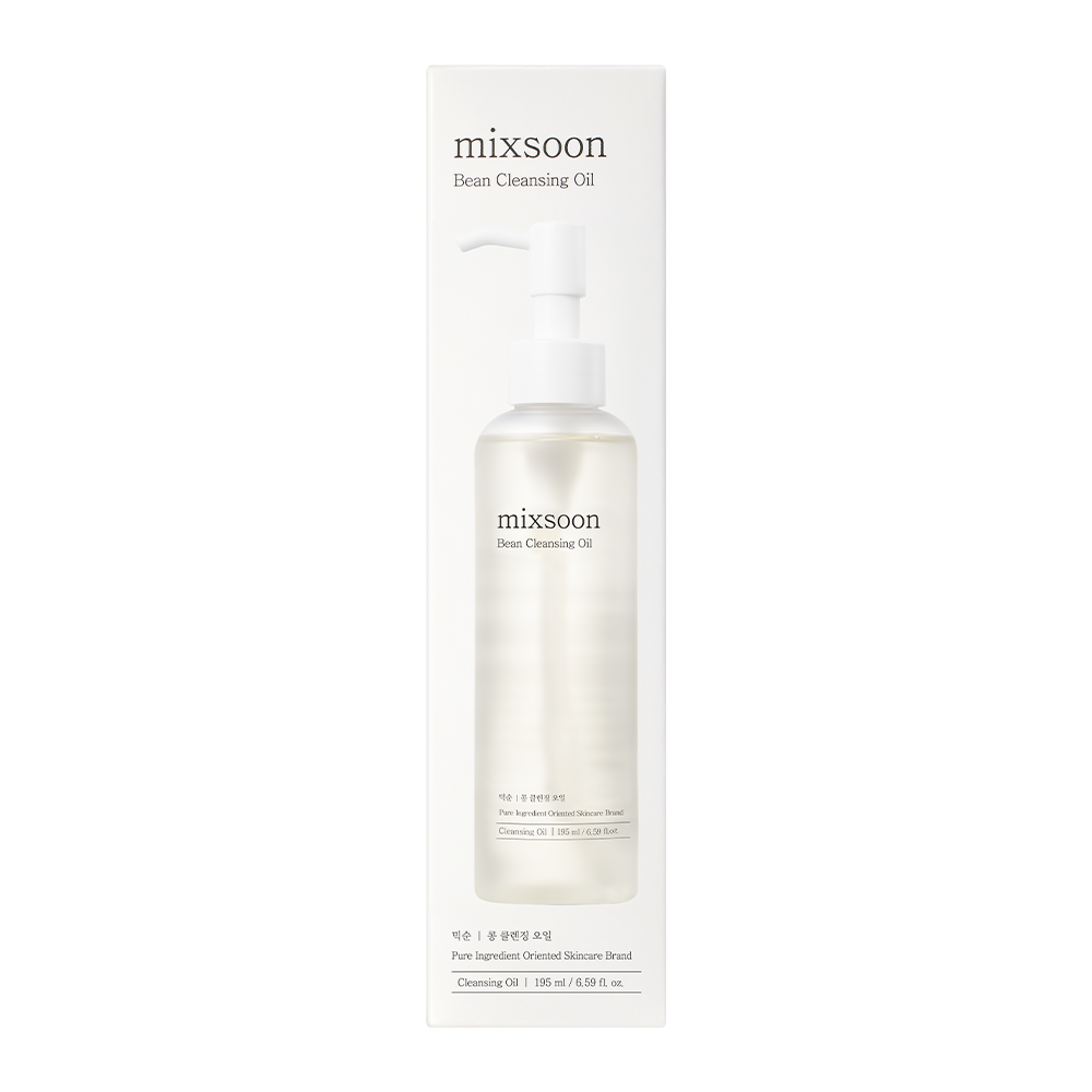 Box packaging of mixsoon Bean Cleansing Oil on a white background