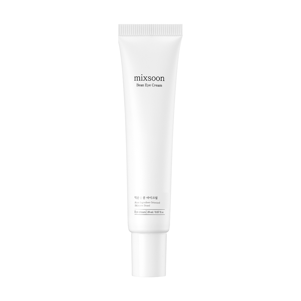 mixsoon Bean Eye Cream tube on a white background