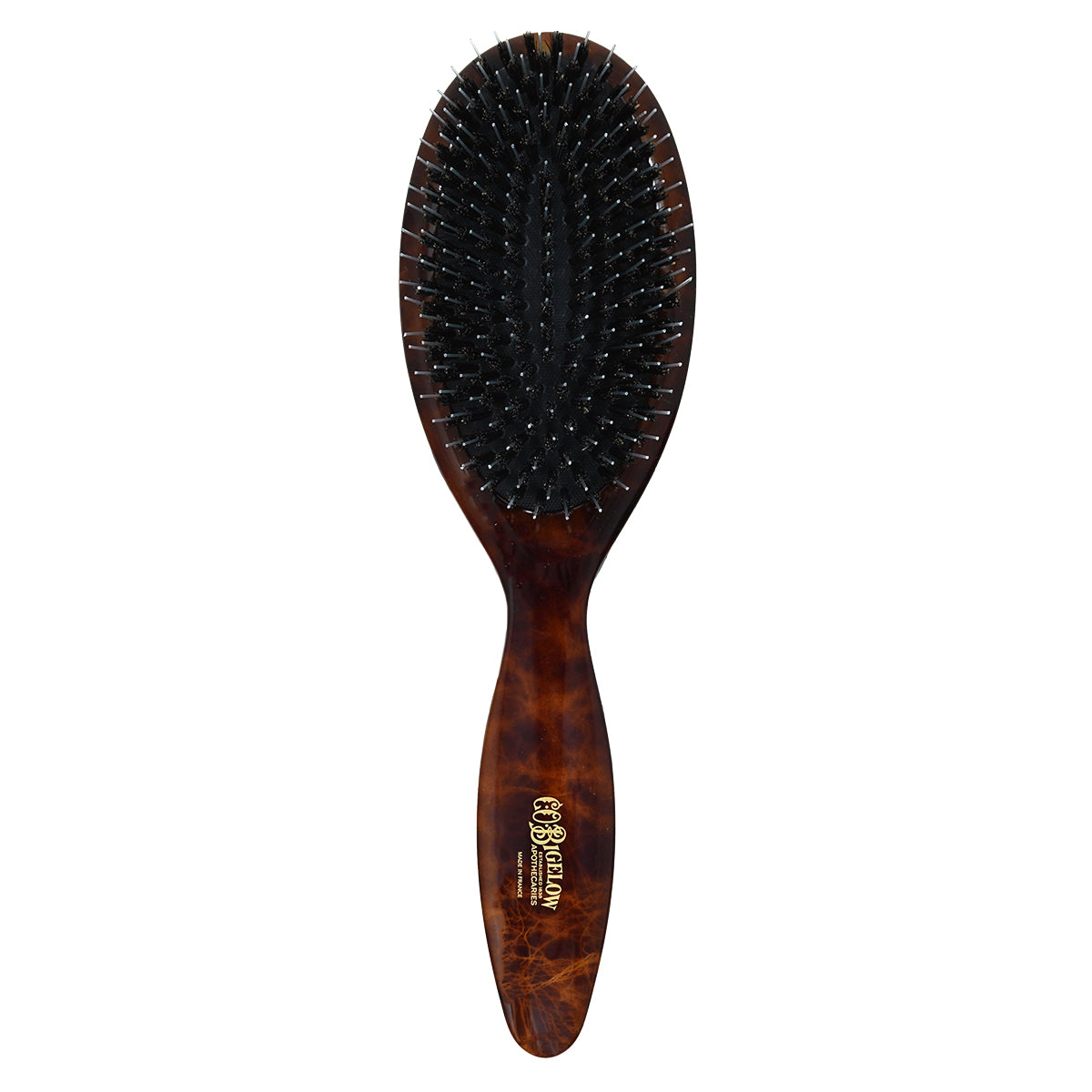 Pocket Boar Bristle & Nylon Hairbrush - Dark Ruby – C.O. Bigelow