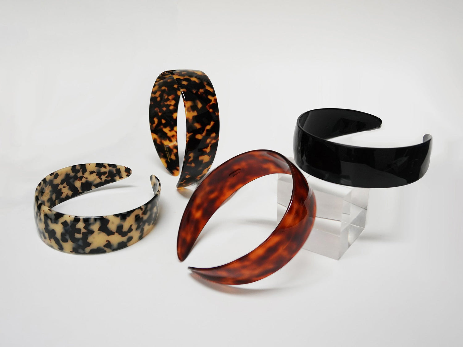 Charles Wahba Headbands on a white background.