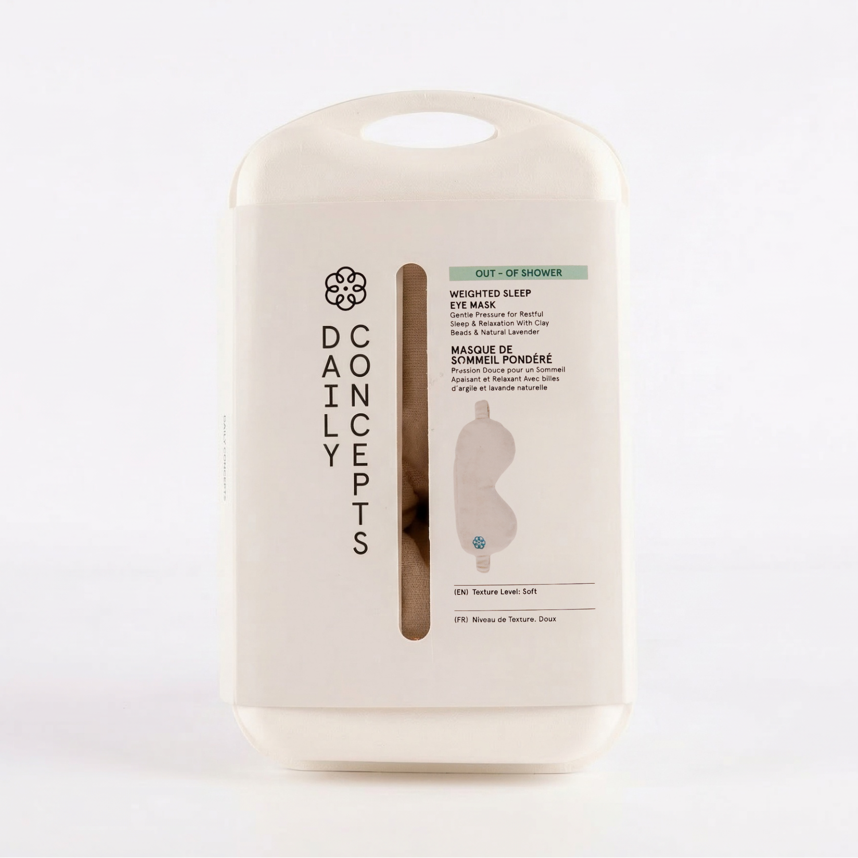Packaging for weighted sleep eye mask