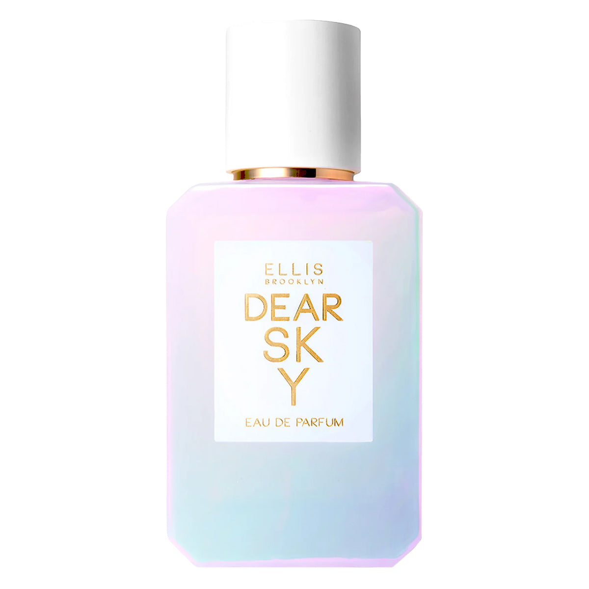 Dear Sky Eau de Parfum on a white background.